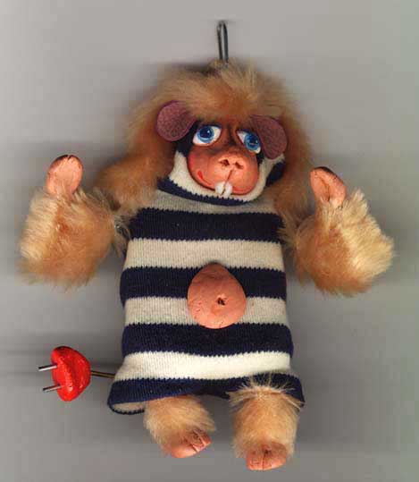 Little string-puppet «Good Beaver»