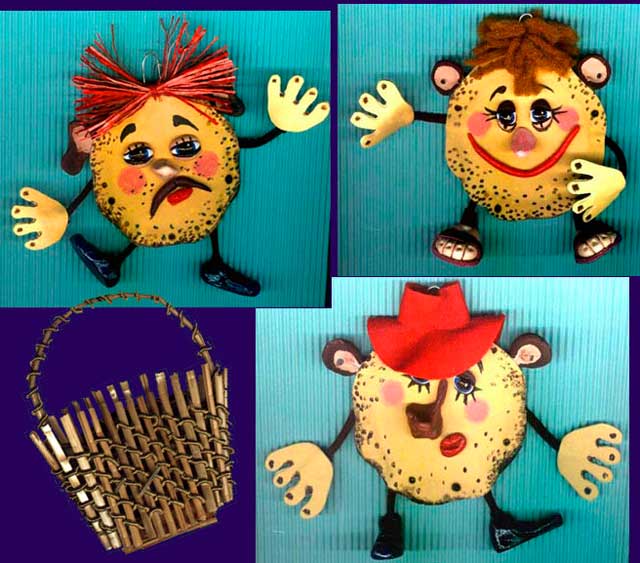Little souvenir dolls «Pancake Boys»